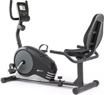 Hop-Sport Liegeergometer HS-040L Root grau/silber