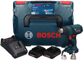 Bosch GHG 18V-50 (2x 4,0 Ah ProCORE + Ladegerät + L-Boxx)