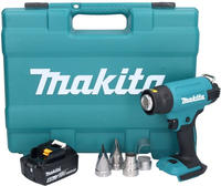 Makita DHG 181 G1K Akku Hei&szlig;luftgebl&auml;se 18 V 150 - 550&deg;C + 1x Akku 6,0 Ah +...