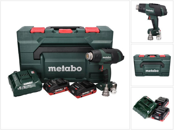 Metabo HG 18 LTX 500 (2x 4,0 Ah + Ladegerät + MetaBox)