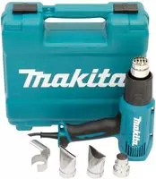 Makita Hei&szlig;luftgebl&auml;se "HG5030K" Komplett-Set, 6 Stk. tlg. mit 2...