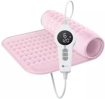 Bringer Infrarot Heizkissen 60x30cm rosa