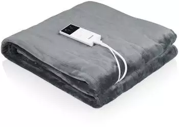 AudioSonic Heizdecke BW-4780 Fleece 160x130cm 80W anthrazit (BW-4780)