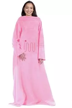 Mad Monkey Heizdecke mit &Auml;rmeln, Fleece, pink (2000119)