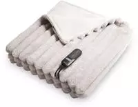 Duux DXOB02, Duux Yentl Striped Elektrisch Warmtedeken 200x200 cm - 9 standen -...