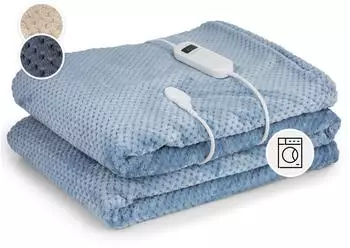 Klarstein Dr. Watson Deluxe XXL Heizdecke 200x180cm mit Abschaltautomatik
