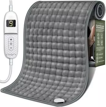 sinnlein Heizkissen 30x60cm Fleece, 6 Temperaturstufen, Abschaltautomatik (WHD25)
