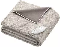 beurer 42103, beurer HD 75 Heizdecke Nordic Taupe 100 W