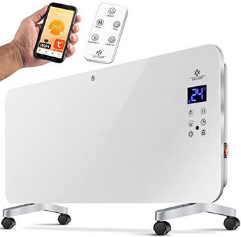 Kesser Glaskonvektor-Heizung 2000 Watt weiß