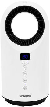 VONROC Bladeless fan heater 1500 W white