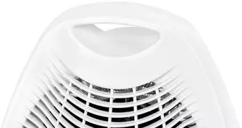 Exquisit Heizlüfter 2000W 2 Heizstufen weiß (HL32025we) – Zwei Heizstufen für bedarfsgerechte Wärme