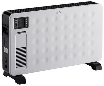 Arebos Konvektor-Elektroheizung mit 3 Heizstufen 2000W weiß