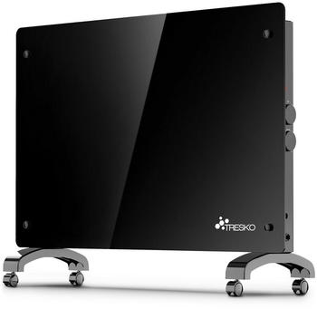 Tresko Glaskonvektor 2000W schwarz