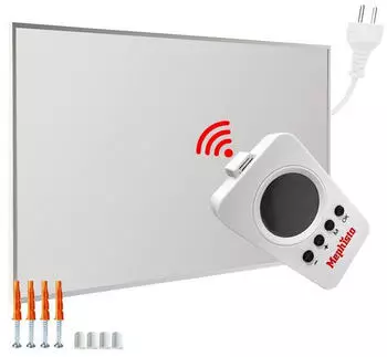 Mephisto Tools Paneelheizkörper Infrarot mit Fernbedienung & Thermostat WIFI App Steuerung 600W