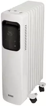Rowi &Ouml;lradiator 9 Rippen mit Display HOR 2000/9/5 D Premium 2000 Watt