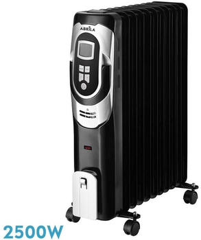 Abrila Confort 2500 W schwarz/silber