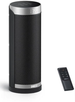 Dreo Keramik-Heizl&uuml;fter Solaris Slim H3 1800W silber