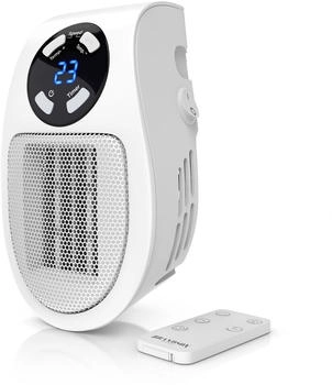 Brandson Steckdosen Heizl&uuml;fter 500W Wei&szlig;