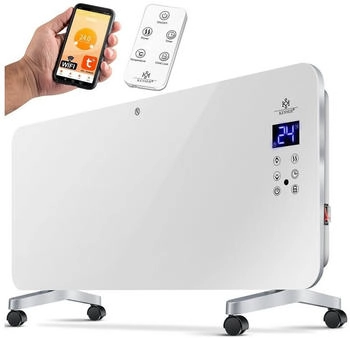 Kesser Glasheizung 2000W weiß