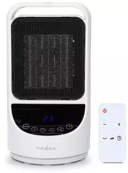 Nedis Keramik-Heizl&uuml;fter Wi-Fi Smart 1500 W Weiss (HTFA22WTW)