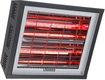 Vortice Thermologika Soleil 3000 Infrarotstrahler Heizstrahler Schwarz Vertikal IPX5 (70062)