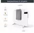 Könighaus Infrarotheizung Smart Dual weiß 450 W