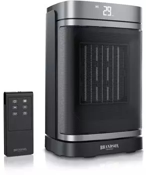 Brandson Heizlüfter energiesparend leise Oszillation mit Fernbedienung