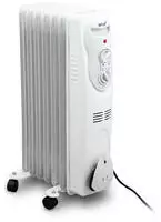 Bituxx 1500w Elektrischer &Ouml;lradiator &Ouml;l Radiator Heizk&ouml;rper 3 Heizstufen