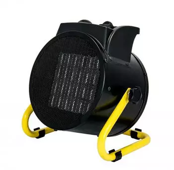 Dedra PTC-Heizlüfter 2,0kW rund, schwarz (DED9930C)
