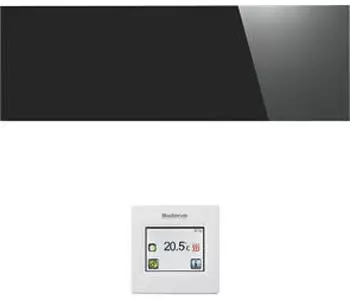 Buderus Logatrend IFR386 GW Infrarot-Strahlungsheizung Glas wei&szlig; 800W (7739624421)