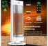 Kesser Keramik Turmheizstrahler 2000W mit Fernbedienung, 80° Oszillation, 24h Timer