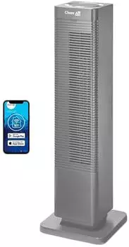 Clean Air Optima CA-904G Turmventilator & Heizl&uuml;fter Smart 2000W WLAN (CA-904G)
