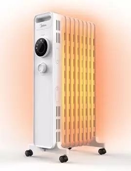 Midea NY2009-22M &Ouml;lradiator 9 Rippen 2000W (NY2009-22M)