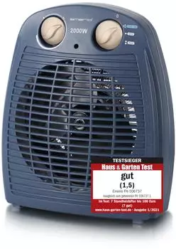 Emerio Heizl&uuml;fter 2000W mit Thermostat, blau (FH-106737.12)