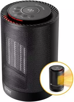 TZS First Austria Heizl&uuml;fter Keramik 600-1200W Oszillation, Timer, Thermostat (FA-5565-2)