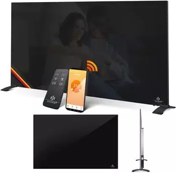 Kesser Infrarotheizung Glaskonvektor 2in1 Stand & Wandmontage mit App-Steuerung (25784)