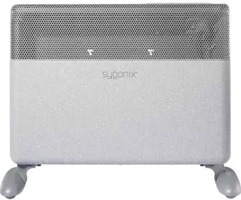 Sygonix SY-6770692 Heizger&auml;t 15m&sup2; Wi-Fi Thermostat Timer Grau (SY-6770692)