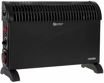 Mesko MS 7741b Konvektorheizer 2000W mit Timer und Turbo-L&uuml;fter (MS 7741b)