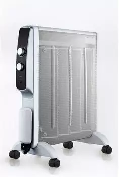 VALE HY-200B Mikathermic Heizger&auml;t 2000W mit Thermostat, Wei&szlig; (300011)