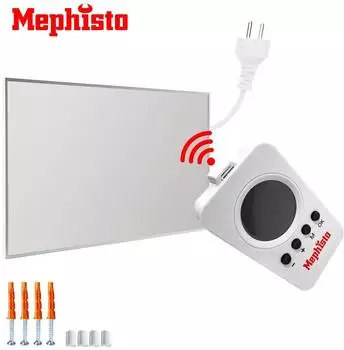 Cheminées Méphisto Mephisto-Heat Infrarotheizung 800W WLAN-Thermostat, Fernbedienung