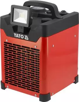 Yato Heizgebl&auml;se 3300W 3 Stufen mit Thermostat und LED-Strahler (TRI-YT-99721)