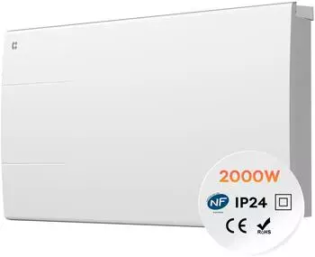 CIARRA CBHT20E Keramik-Tr&auml;gheitsheizung 2000W WLAN LCD-Display (CBHT20E)