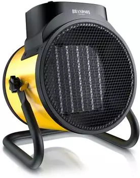 Brandson Baustellen-Keramikheizlüfter 3000W PTC, 2 Heizstufen, IP20 (307662)