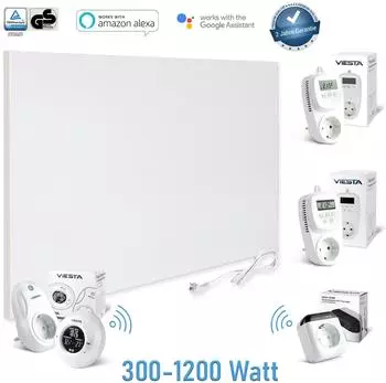 Viesta TH70 WiFi Infrarot-Heizpaneel mit Thermostat 700W (32894)