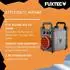 FUXTEC FX-EH2 Heizlüfter 2000W Thermostat IP24 (FX-EH2)