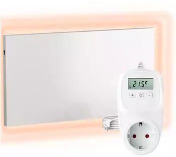 Viesta H300 Carbon Crystal Infrarot-Wandheizung 300W, WIFI-Thermostat (TH12)