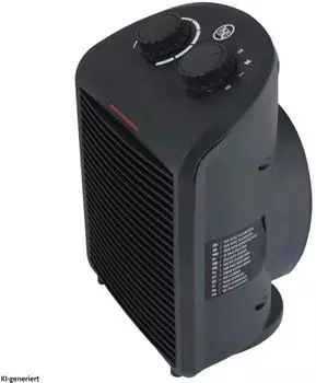 HOTserie Heizl&uuml;fter 2000W mit W&auml;rme- und K&uuml;hlfunktion, schwarz (401248)