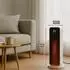 Alpina PTC-2702L Turmheizlüfter 2000W mit Fernbedienung, schwarz-weiß (00221)