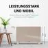 VONROC Glas-Konvektorheizung 2000W WiFi beige (CH512AC_BEIGE)