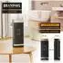 Brandson Keramik-Heizlüfter 2000W ECO-Modus, Timer, Fernbedienung, schwarz/gold (307586)